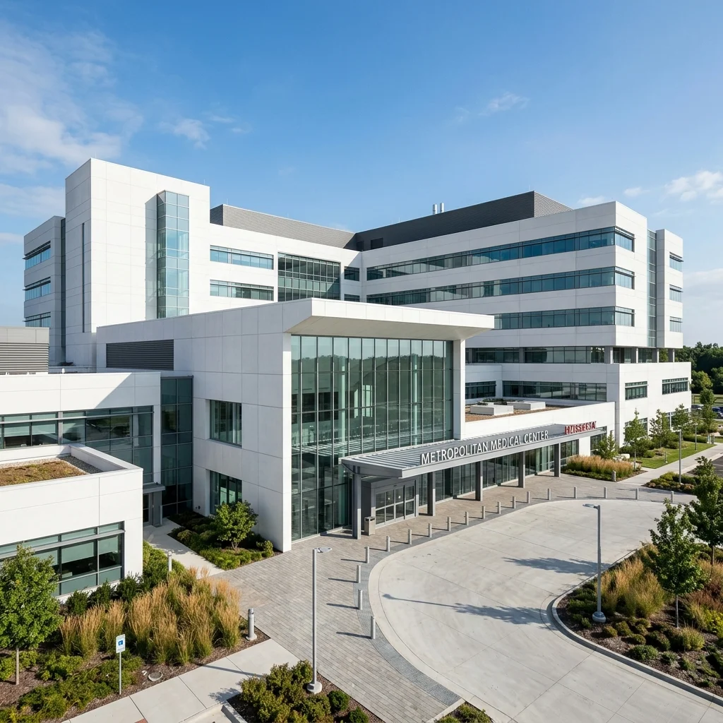 GOGER exterior hospital — medical center