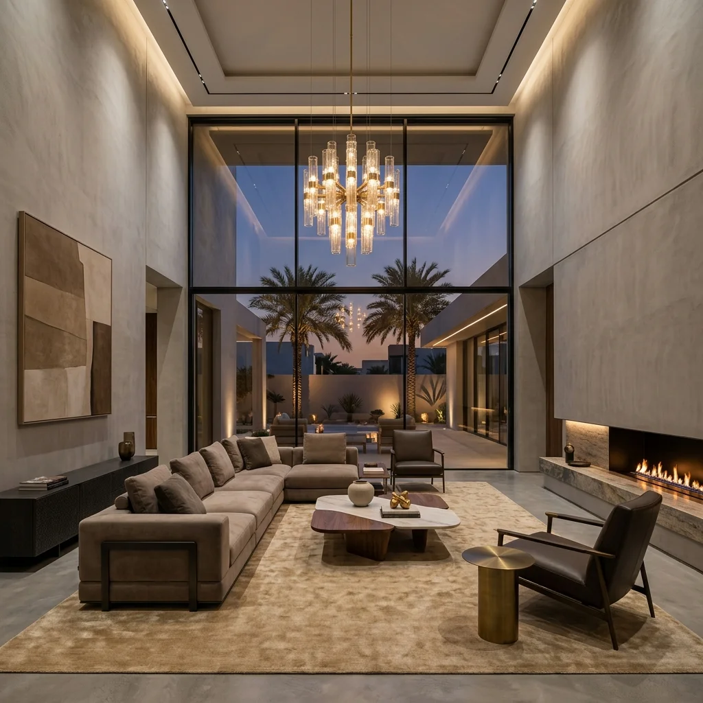 GOGER luxury residential living room interior
