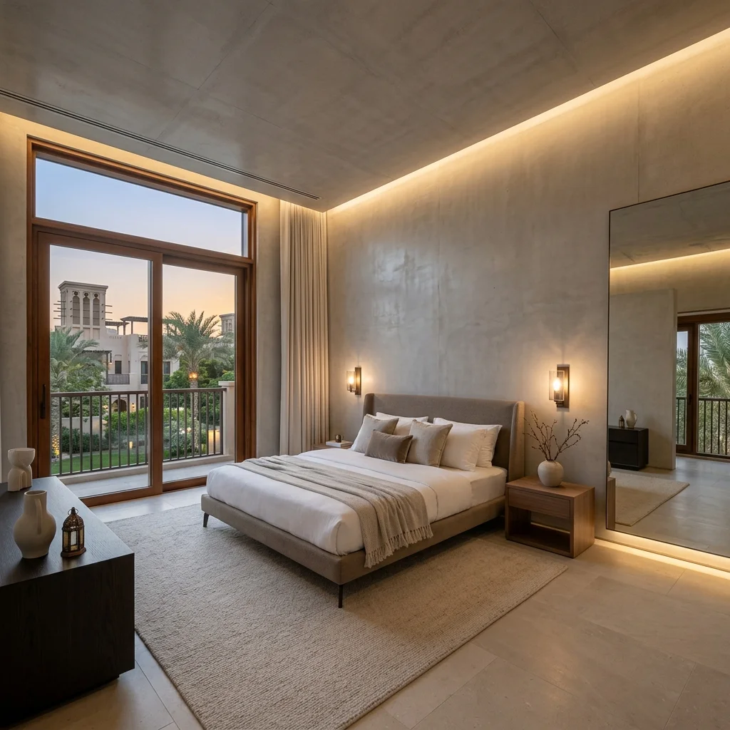 GOGER minimalist bedroom interior