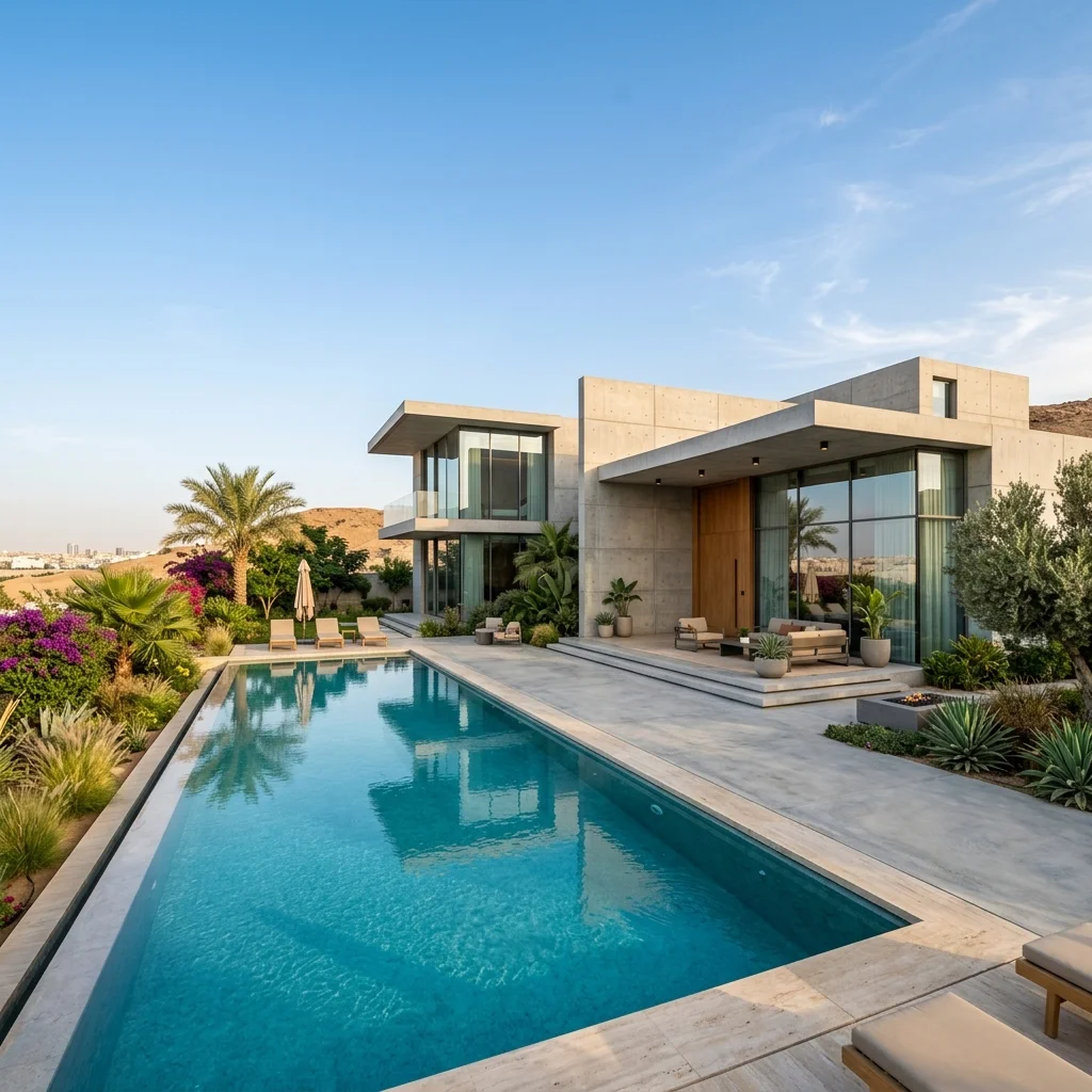 GOGER luxury villa — engineered wall system