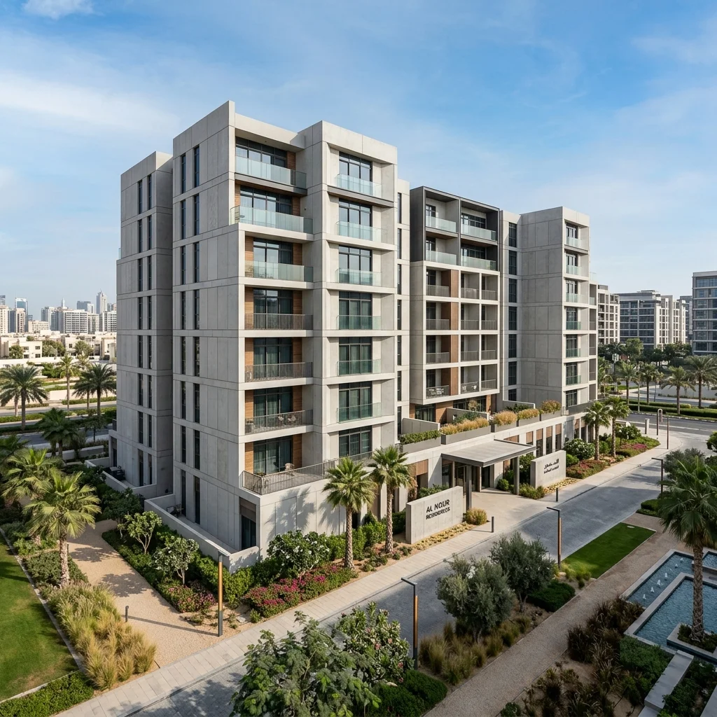 GOGER modern residential midrise apartment