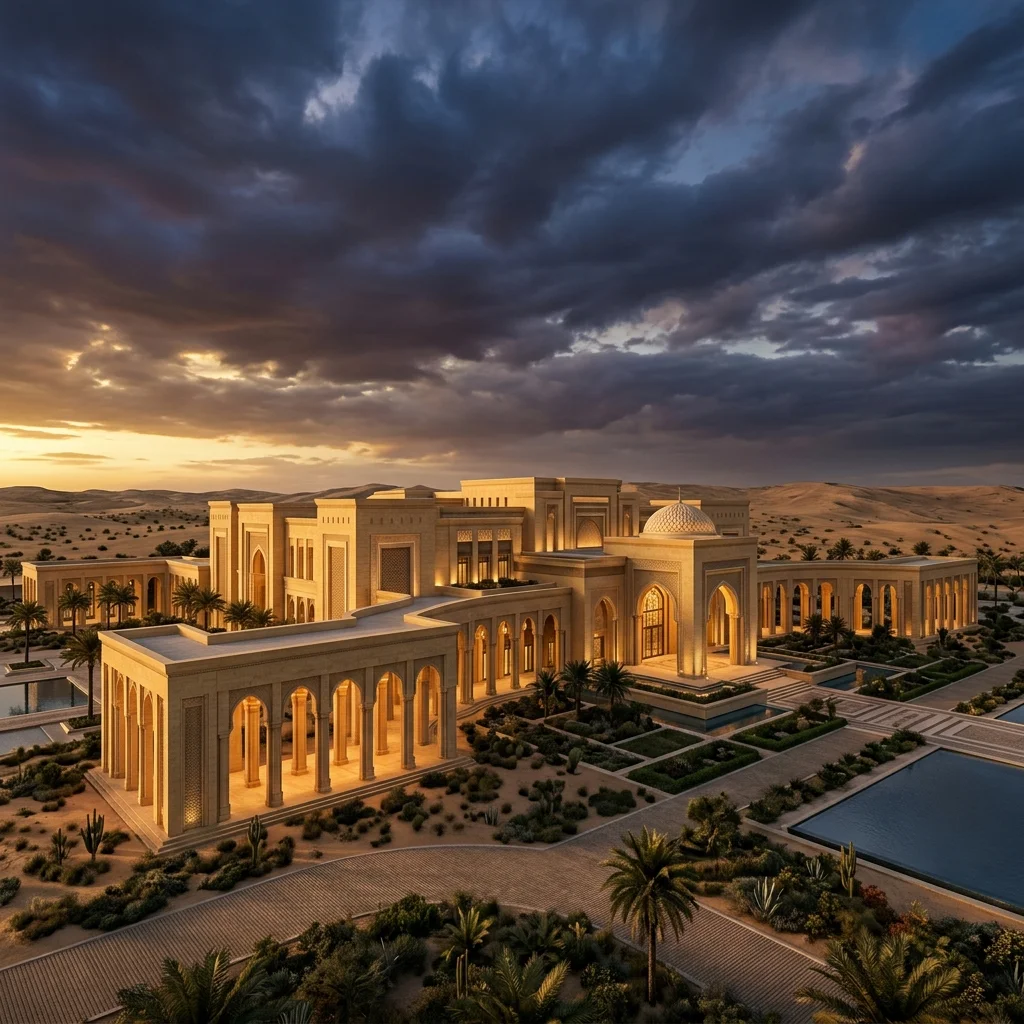 GOGER royal estate palace — Gulf region