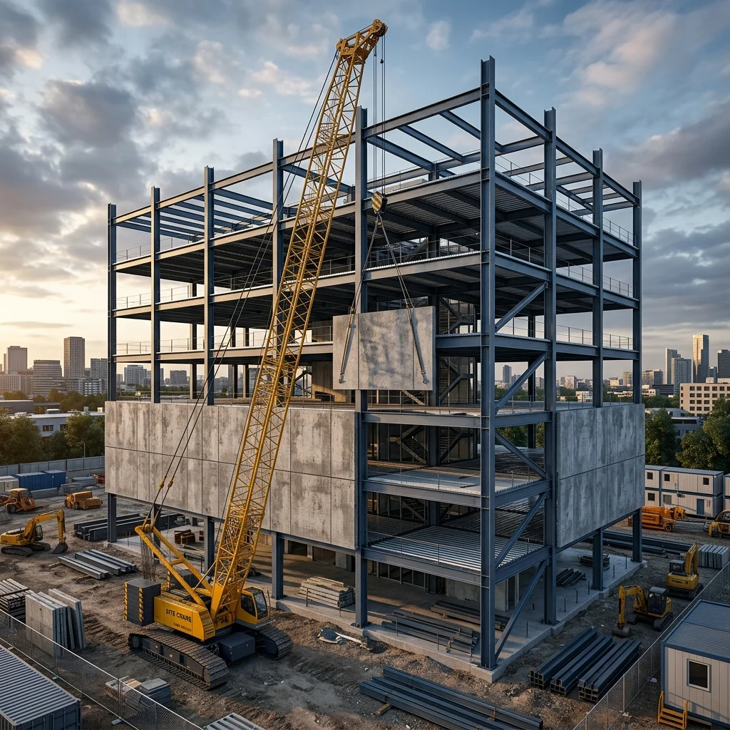 GOGER steel structure frame panel system